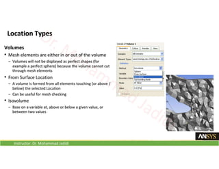 Instructor: Dr. Mohammad Jadidi
 