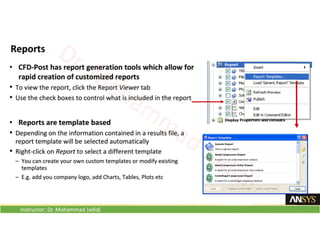 Instructor: Dr. Mohammad Jadidi
 