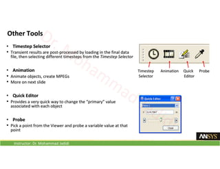 Instructor: Dr. Mohammad Jadidi
 