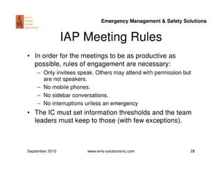 Fire Iap Example Incident Action Plans | PDF