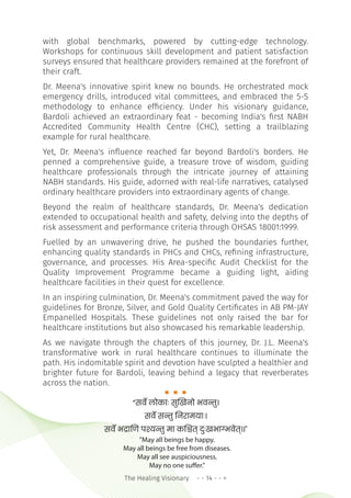 Path to Quality Healthcare Service to People of India and Beyond | PDF