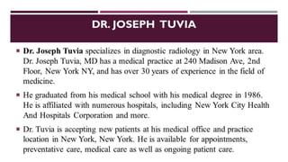 Dr Joseph Tuvia