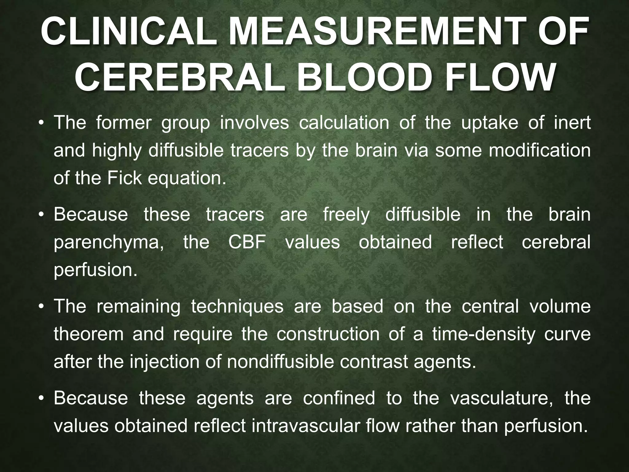 Cerebral Blood Flow and its Regulation | PPTX