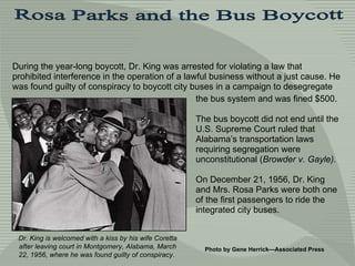 Dr. Martin Luther King, Jr.