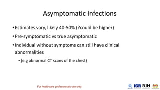 •
•
•
•
For healthcare professionals use only.
 