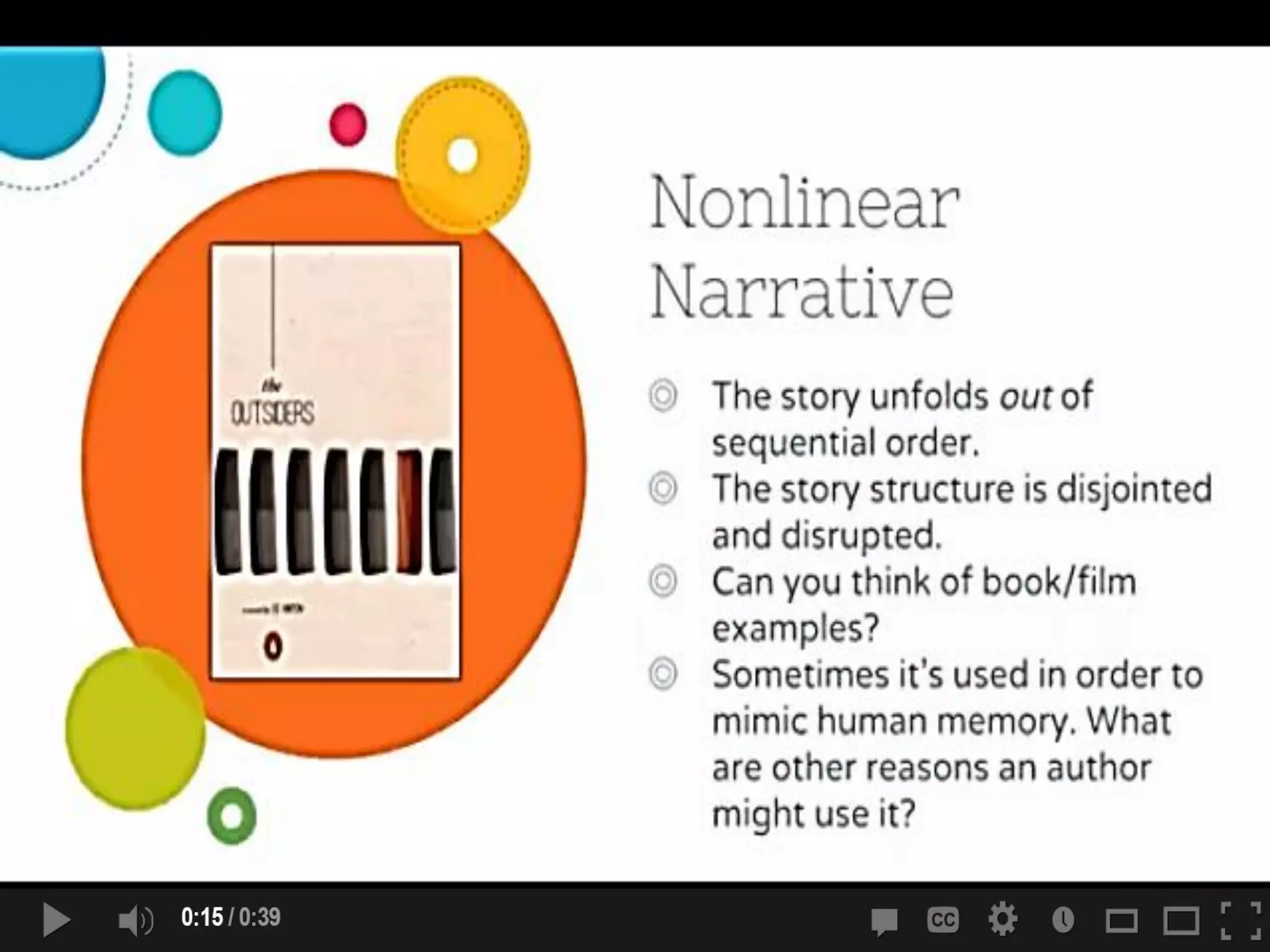 Developmental Reading Lesson 5 Narrative Structures | PPT