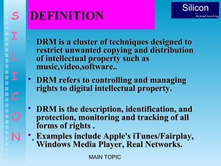 Drm | PPT