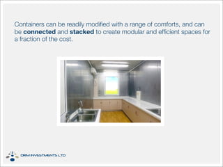 Prefab Container Measuring Unit DRM Prefab Container Units | PDF