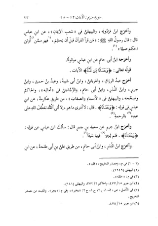 الدر المنثور في التفسير بالمأثور للإمام السيوطي 10