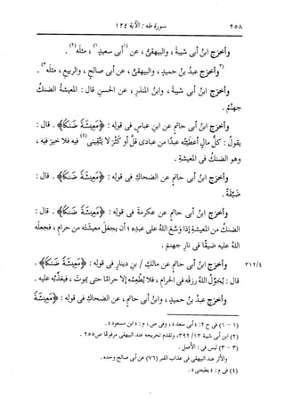 الدر المنثور في التفسير بالمأثور للإمام السيوطي 10