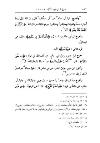 الدر المنثور في التفسير بالمأثور للإمام السيوطي 10