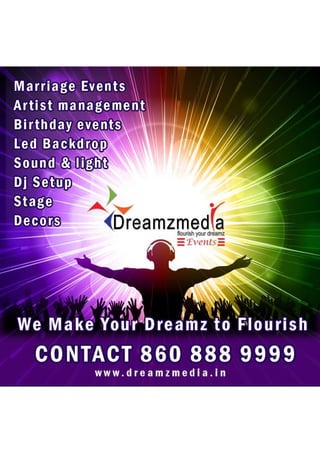 Dreamzmedia events