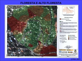 FLORESTA E ALTO FLORESTA




                           (CPRM, 2007)
 