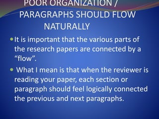 Common Errors in Writing a Research Paper | PPTX