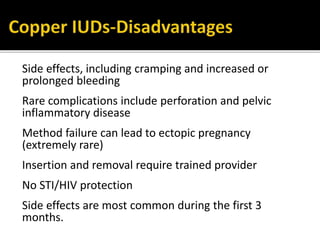 IUDs:
Are not abortificients
Do not cause infertility
Do not cause discomfort for the male partner
Do not travel to distan...
