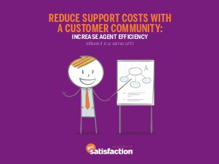 a publication of
Reduce Support Costs With
a Customer Community:
Increase Agent Efficiency
eBook II in a series of III
 