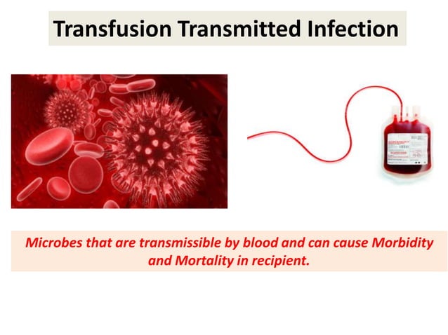 Transfusion Tranmitted Infection Testing Platformand Recommendations