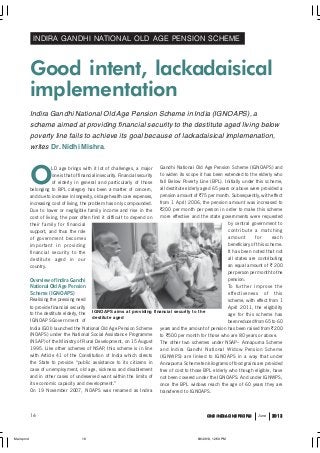 16 ONE INDIA ONE PEOPLEONE INDIA ONE PEOPLEONE INDIA ONE PEOPLEONE INDIA ONE PEOPLEONE INDIA ONE PEOPLE June 2013201320132...