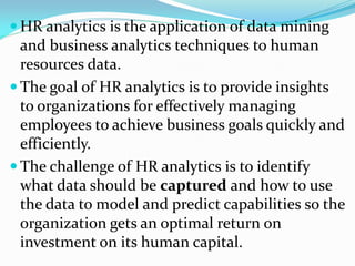 HR Analytics Design, Implementation and Measurement of HR Strategy | PDF