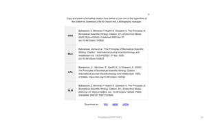 Software for reference management | PDF