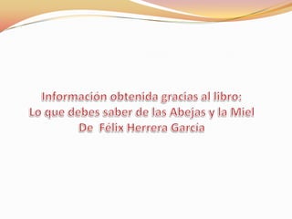 DIVISION DE LA ABEJA | PPTX