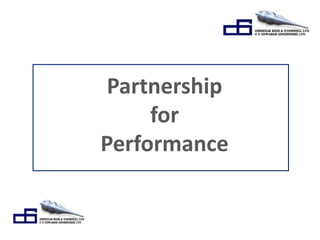 Partnership
for
Performance
 