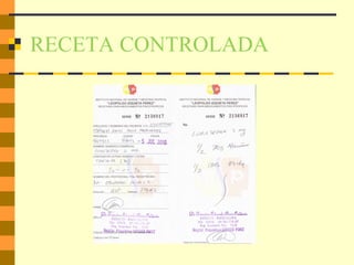 RECETA CONTROLADA
 