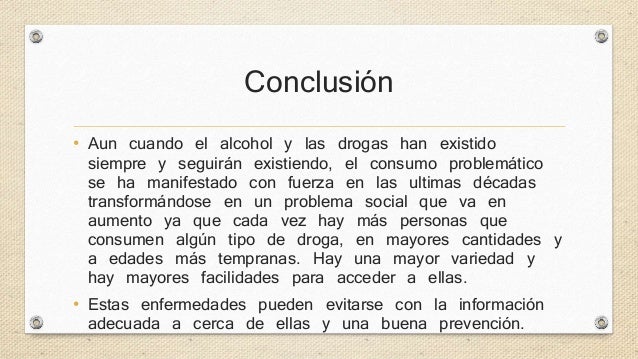 Drogadicción y alcoholismo en los adolescentes
