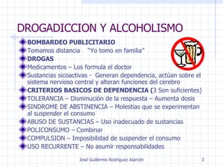 Drogadiccion Y Alcoholismo