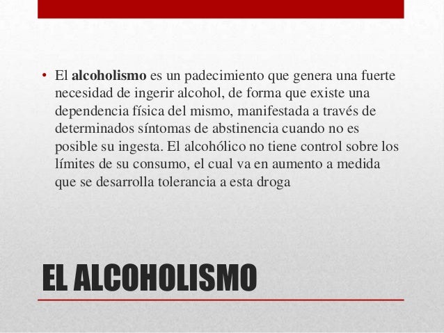 En que casos ponen al recuento a narkologu por el uso del alcohol