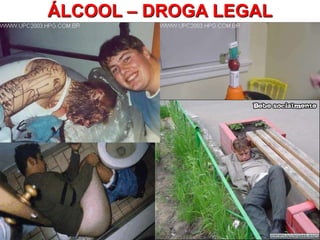 ÁLCOOL – DROGA LEGAL
 