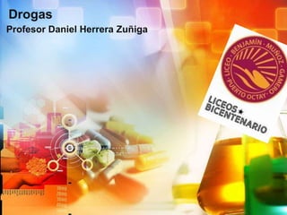 Drogas
Profesor Daniel Herrera Zuñiga
 