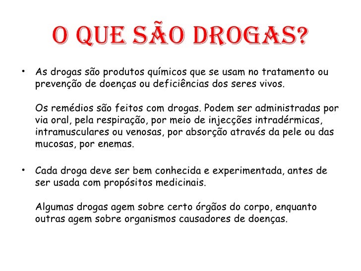 Drogas Drogas