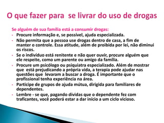 Fases de dependência de abuso de álcool e de drogas – Prevenção de recaídas………………………………………………………………………………………………10