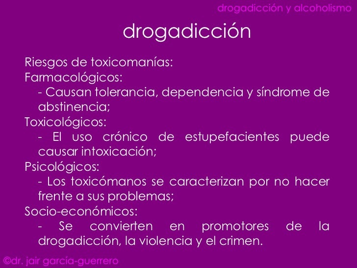 Las gotas el tipo del alcoholismo