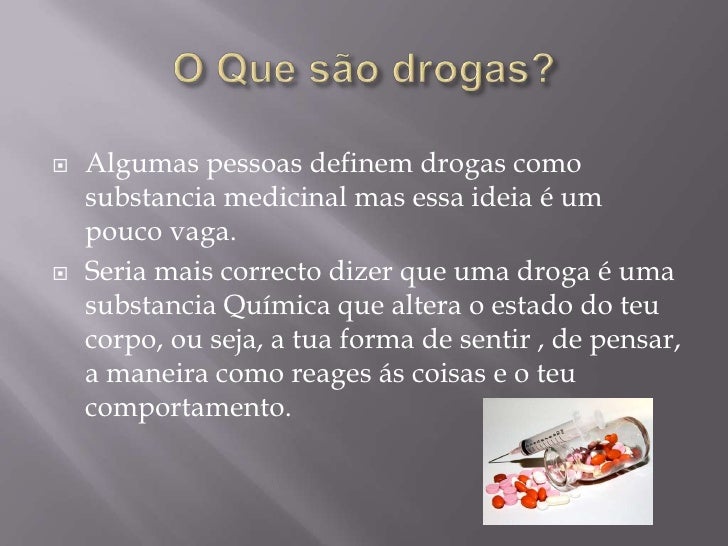 Drogas Drogas