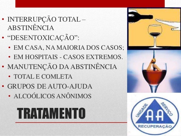 Conspiração de tratamento de alcoolismo