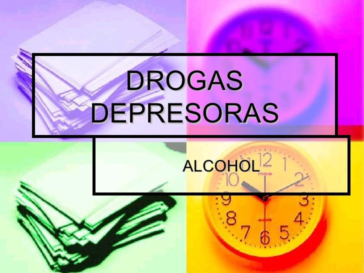 Drogas depresoras