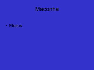 Perigos dos Calmantes e
Sedativos

  Com o aumento da substância a
pessoa pode vir a ter incoordenação
motora, inconsciência e até chegar ao
coma. Isso ocorre pois os batimentos
cardíacos ficam mais fracos, a pressão
cai e a respiração fica muito lenta,
alguns dos usuários de calmantes
morrem de parada respiratória.
 