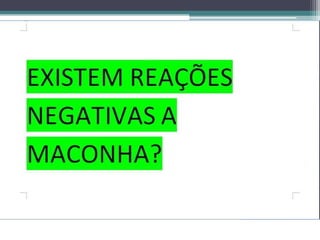 DROGAS E SUAS CONSEQUÊNCIAS-SLIDE