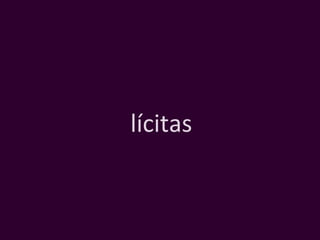 lícitas 