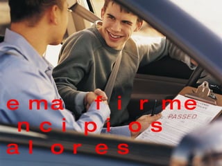 sistema firme principios valores 