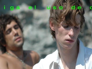 nadie obliga el uso de drogas 