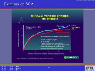 Estatinas en SCA 