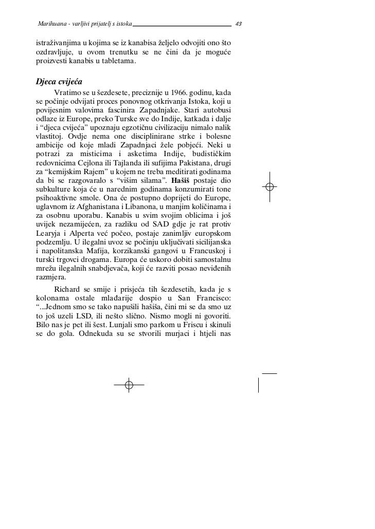 Stranica za upoznavanje korisnika kanabisa