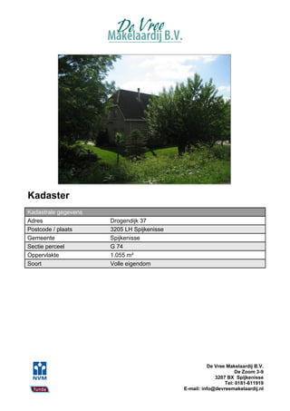 Drogendijk 37 | DOC | Houses | Real Estate