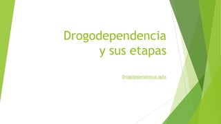Drogodependencia
y sus etapas
Drogodependencia.pptx
 