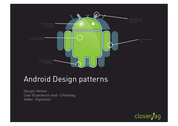 the design pattern of a android todolist the design pattern of a android todolist