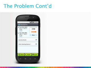 The Problem Cont’d
 