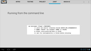 Running from the command line
 